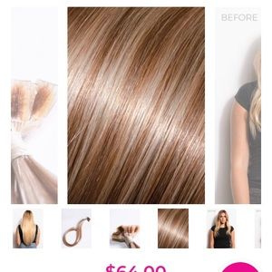 Donna Bella 22 inch kera link extensions #60